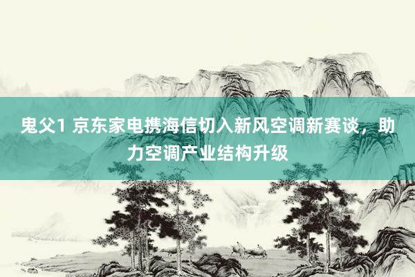 鬼父1 京东家电携海信切入新风空调新赛谈，助力空调产业结构升级