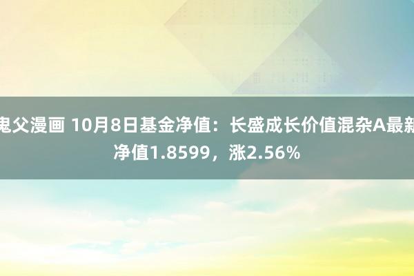 鬼父漫画 10月8日基金净值：长盛成长价值混杂A最新净值1.8599，涨2.56%