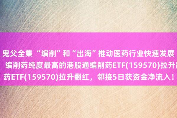 鬼父全集 “编削”和“出海”推动医药行业快速发展，荣昌生物涨超14%，编削药纯度最高的港股通编削药ETF(159570)拉升翻红，邻接5日获资金净流入！